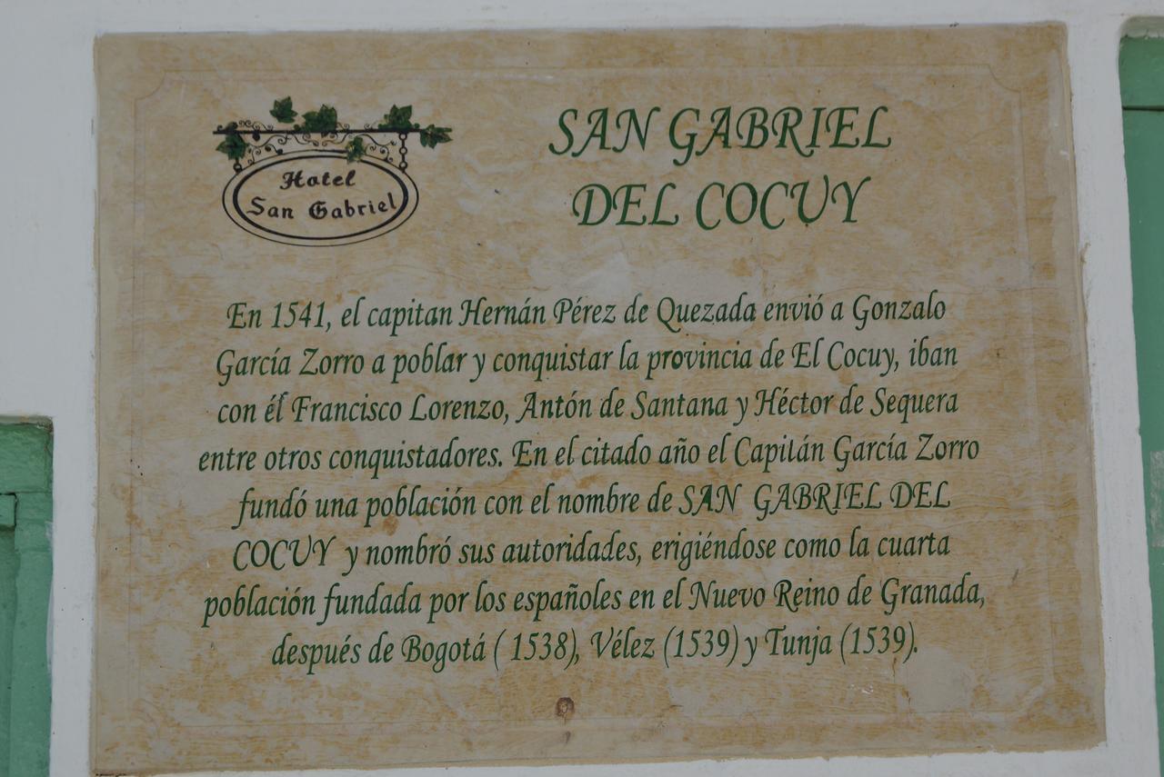 Hotel San Gabriel El Cocuy Екстериор снимка